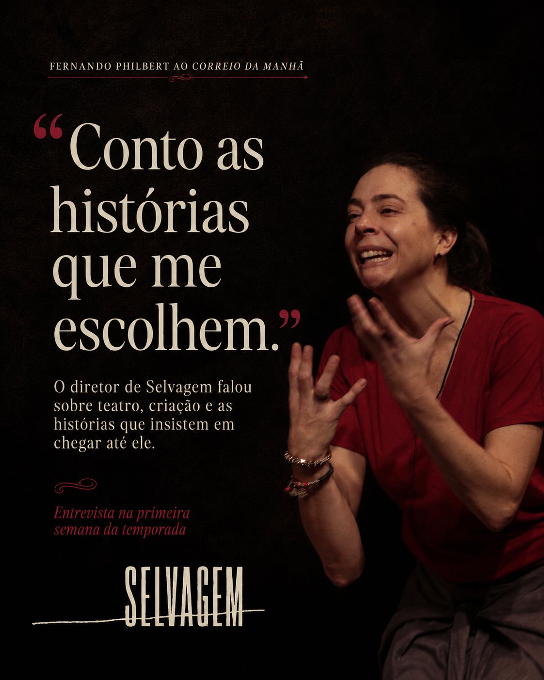 Cena do espetáculo Selvagem 4